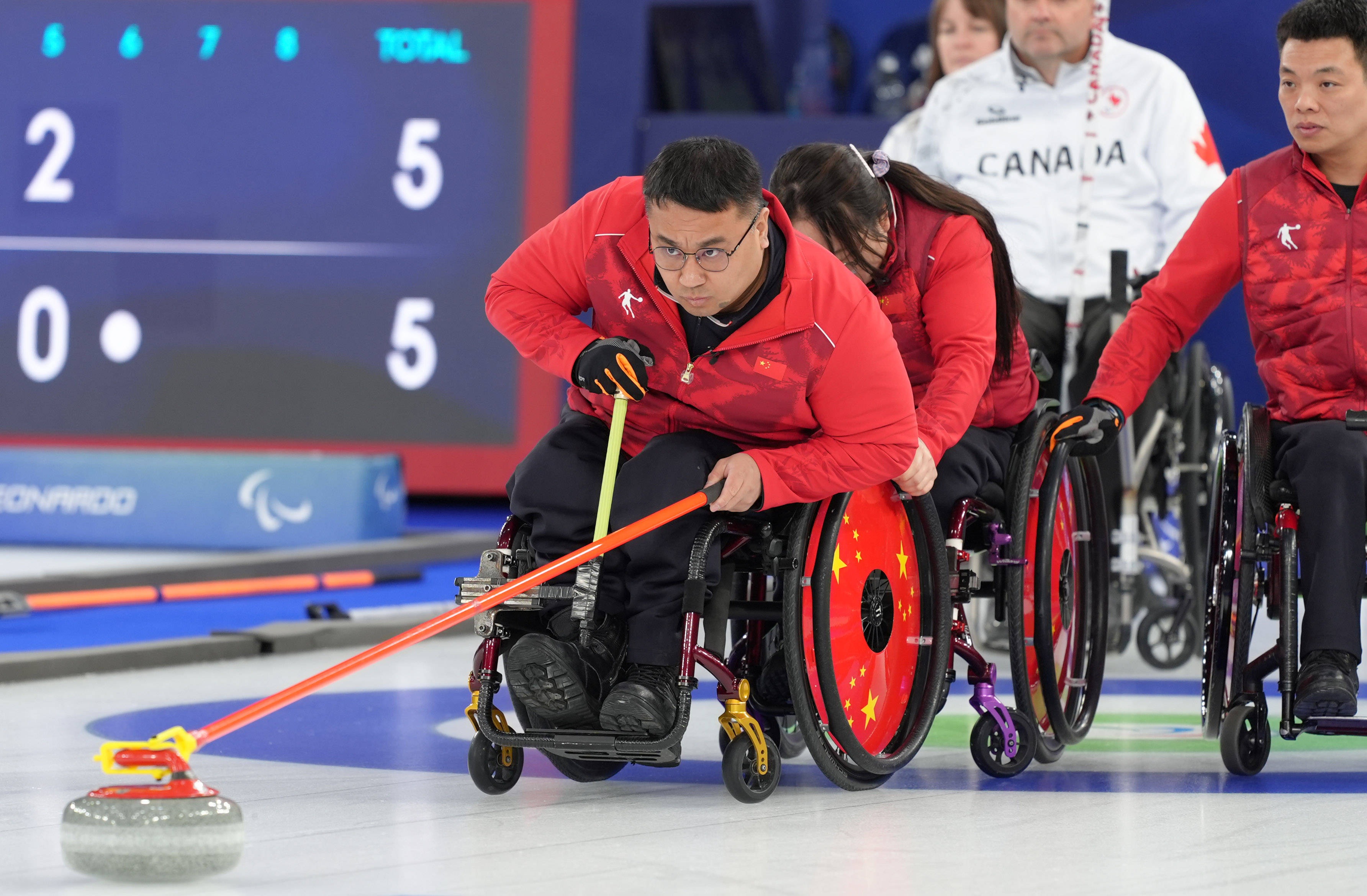 足球信用盘下载 _（体育）冬残奥会——轮椅冰壶混合团体循环赛：中国队不敌加拿大队